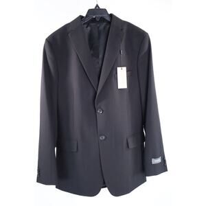 Kenneth Cole Reaction Boy's Black Stretch Jacket Size 18R NWT